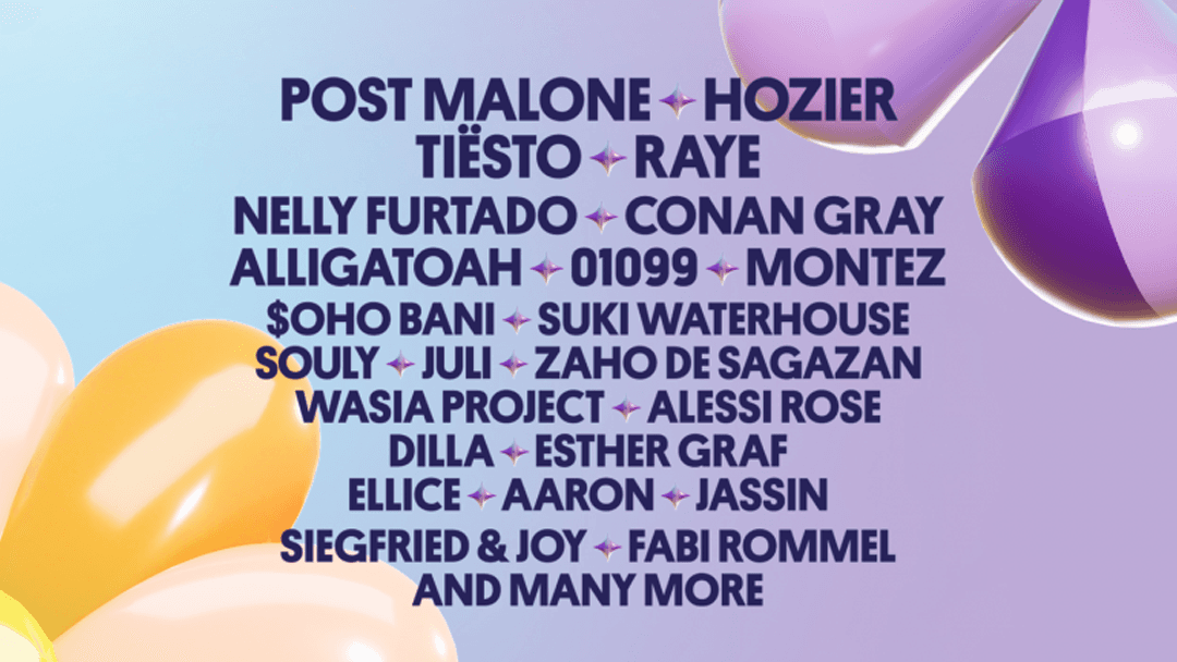 FIRST LINEUP DROP 2025 🌺
