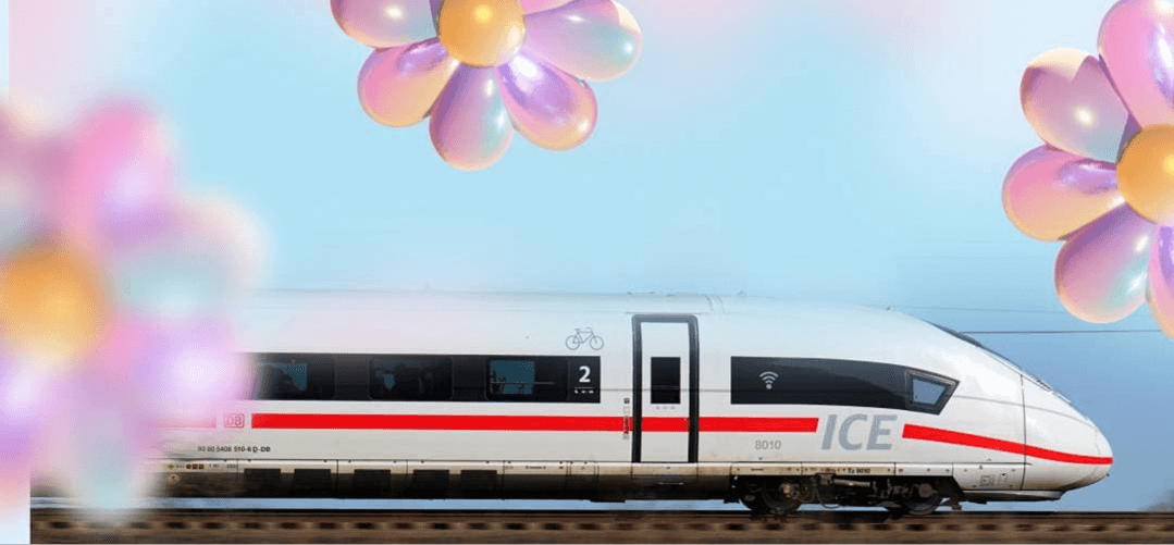 Travel to SUPERBLOOM with Deutsche Bahn!